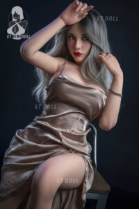 158cm5ft2 F cup Silicone Head Sex Doll – Mercat 5