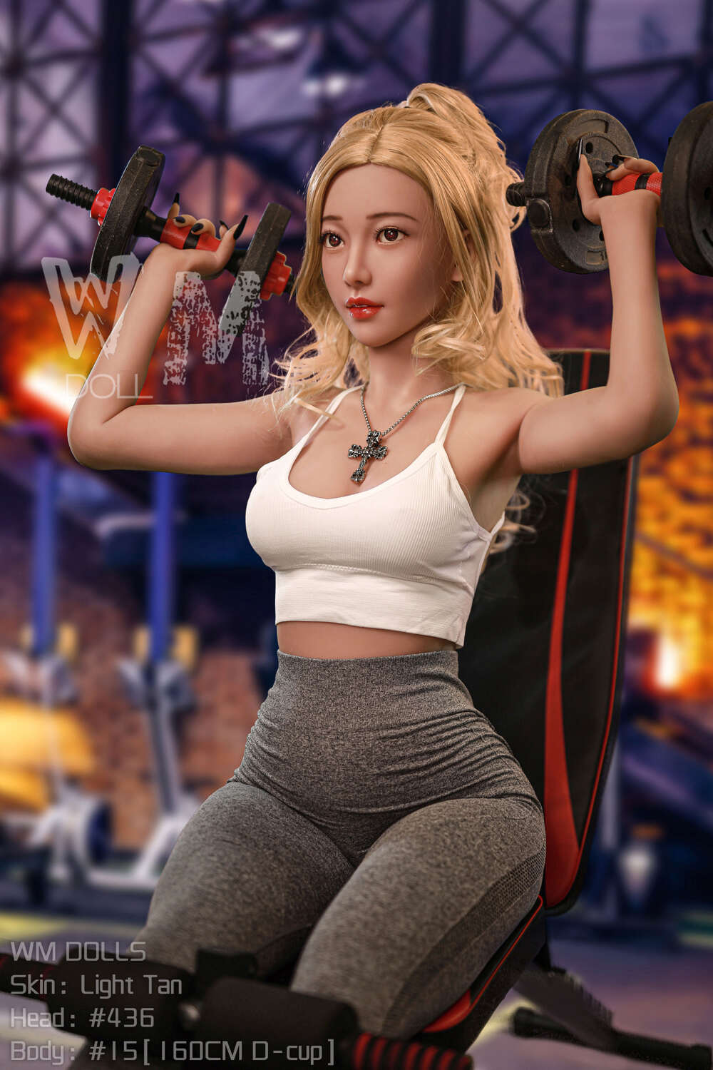 160cm/5ft3 D-cup TPE Sex Doll – Afra Carl